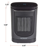 Digital Ceramic Desk Heater with LED Display