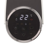 Digital Tower Ceramic Heater withRemote Control & Thermostat, 1500W, White, 24-in