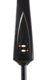 Oscillating Pedestal/Stand Fan with Remote Control, 3-Speed, Black, 18-in