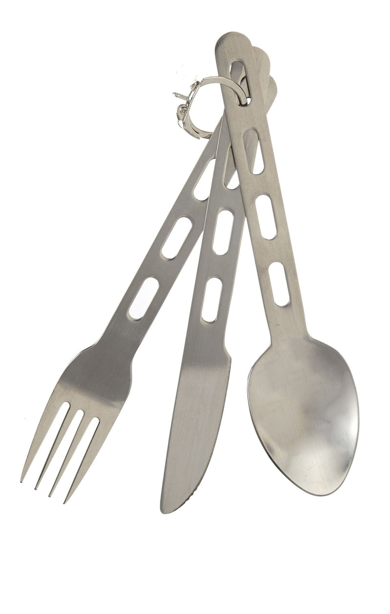Stainless Steel Cutlery Set with Detachable Ring, 3-pc S1587