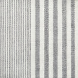 All-Purpose Striped Cotton Terry Square Dish Cloths, Grey, 4-pk