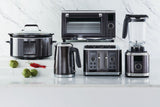 Digital Programmable Slow Cooker, Black Stainless Steel, 6qt
