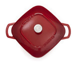 Dutch Oven, Durable Cast Iron, Oven Safe, Red, 6.5qt