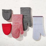Neoprene Palm Mini Mitts, Black Chambray, One-Size, 2-pk