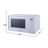 NN-SU64LW Countertop Microwave Genius Sensor Cooking, 1.3-cu.ft., Matte White