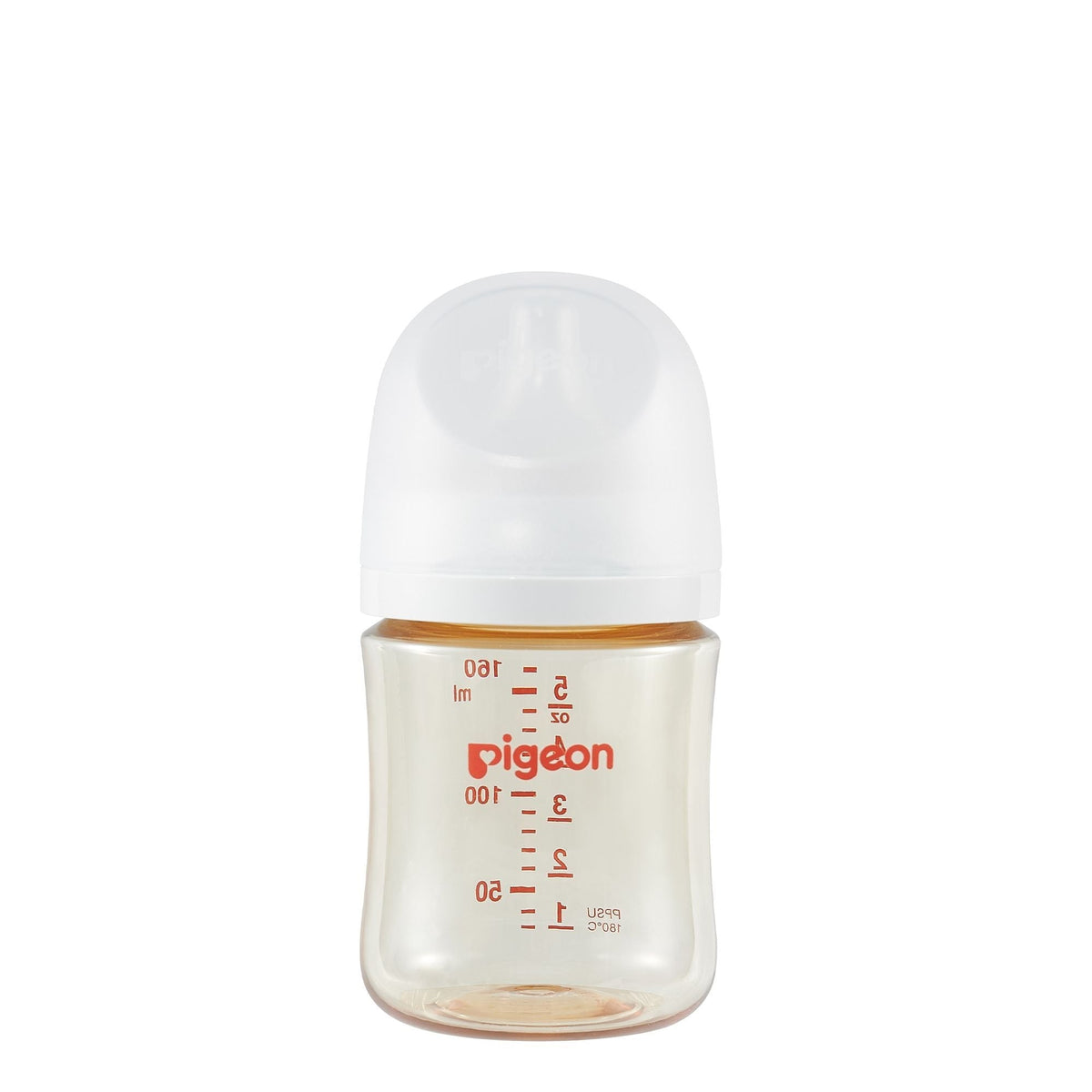 Pigeon PPSU Bottle with Silicone Nipple (SS), 5-oz, 0 Months+