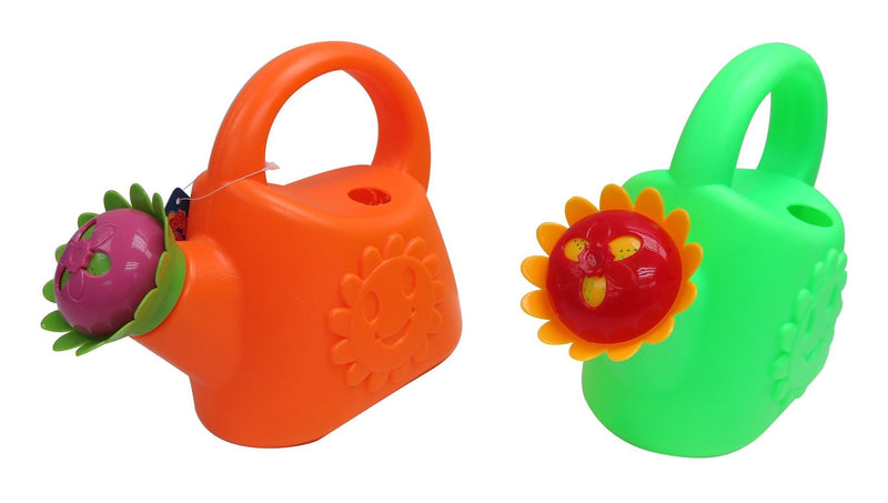 Plastic Watering Can & Boat, Multi-Coloured, Assorted, Ages 2+, for Summer/Beach Activities Z5162