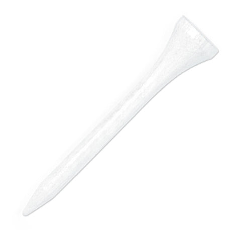 Pride Biodegradable Hardwood Golf Tee, 2-1/8-in, 50-pk, White H5323