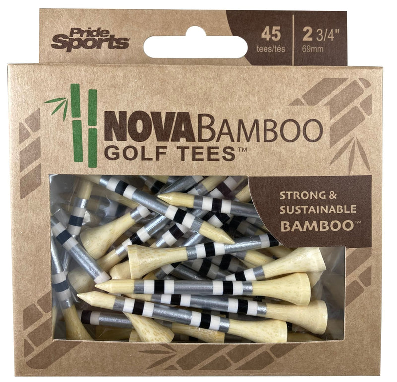 Pride Nova Bamboo Golf Tee, 2 3/4-in, 45-pk T2026