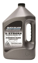 2-Stroke Premium Plus Marine Outboard Engine Oil, 4-L