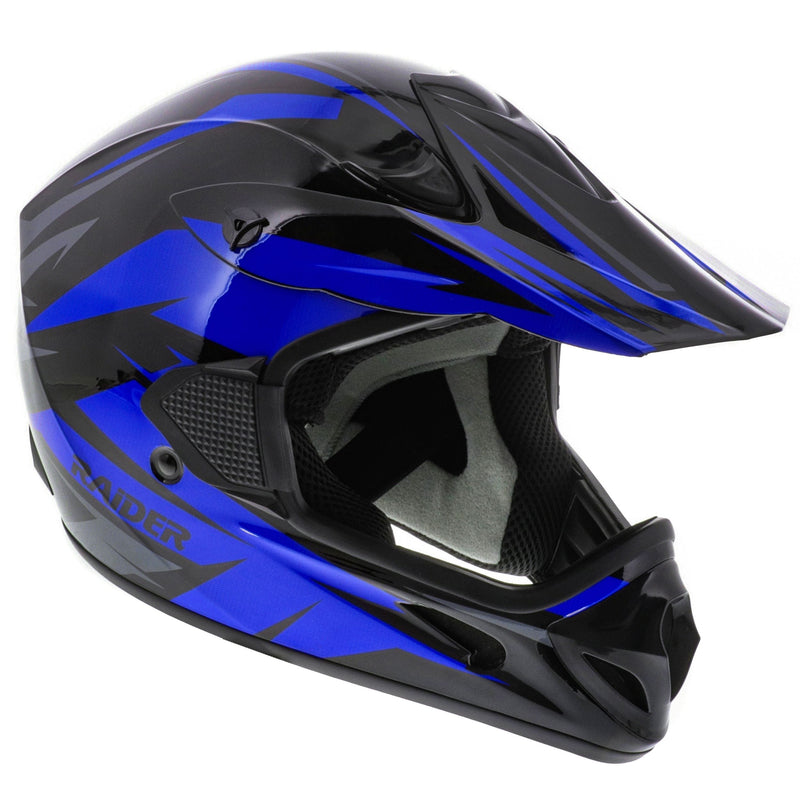 RX2 Adult Dirt Bike/ATV Helmet, Blue R8245