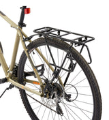 Adjustable Rear Bike Rack, Lightweight, Aluminum, Black
