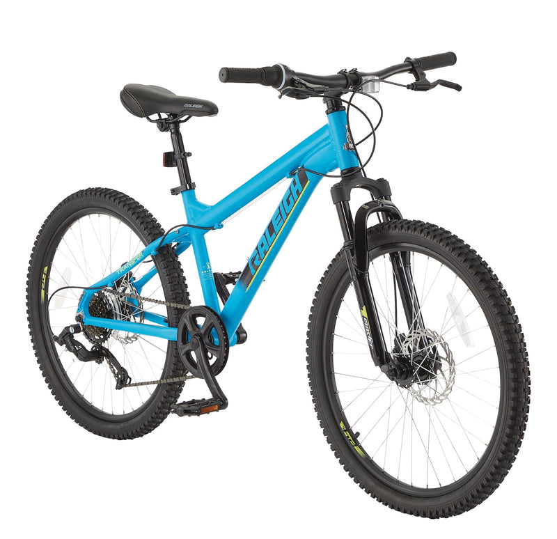 Rockwood Youth Hardtail Mountain Bike, 24-in Wheel, Blue B9400