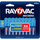 HIGH ENERGY AA Alkaline Batteries, Long Lasting, All Purpose, 36-Pk