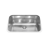 FB Single Stainless Steel Sink, 24.75x18.75-in