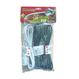 6-ft 7-in 16/2 Indoor Extension Cord, 3-pk