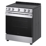 Samsung 30 in. 6.3 cu ft. Stainless Steel Electric Freestanding Range with Air Fry