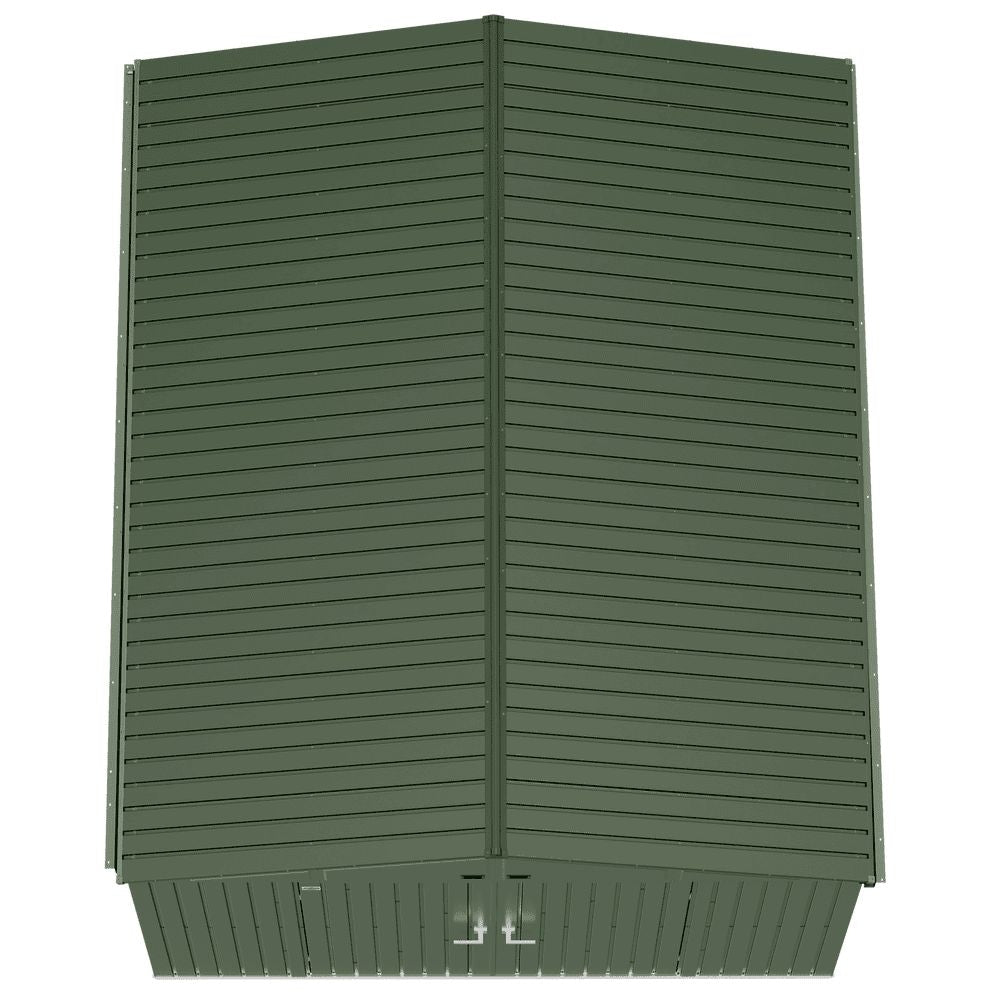 Lawn Care 10x12-ft Green Corrosion-Resistant Storage Shed