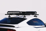 Monkey Bars Aluminum Roof Cross-Bar System, Powder Coated Black, 60-in