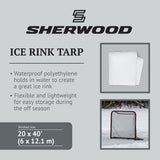 Ice Rink Tarp, Waterproof, 20-ft x 40-ft