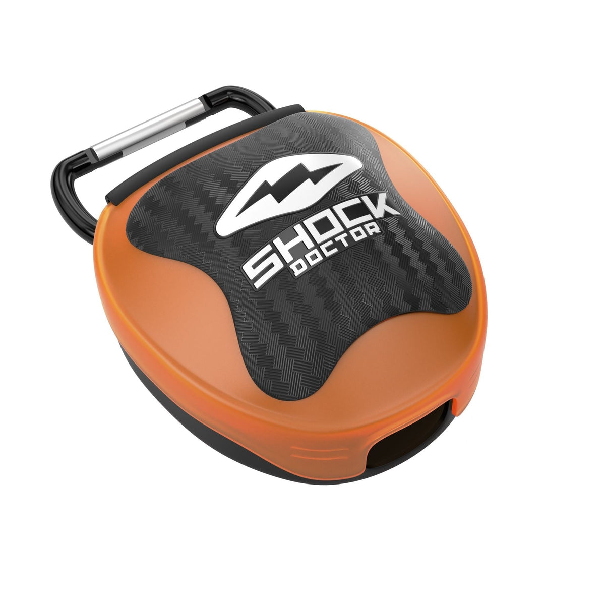 Mouthguard Case, Orange/Black, One Size Fits Most