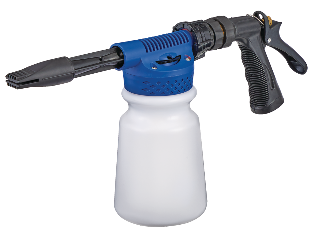 Wash Foam Gun, Blue, 4-pc, 900-mL