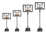 Pro Mini Kids' Portable Adjustable Poolside Basketball Backboard, Hoop & Net System with Ball, 33-in