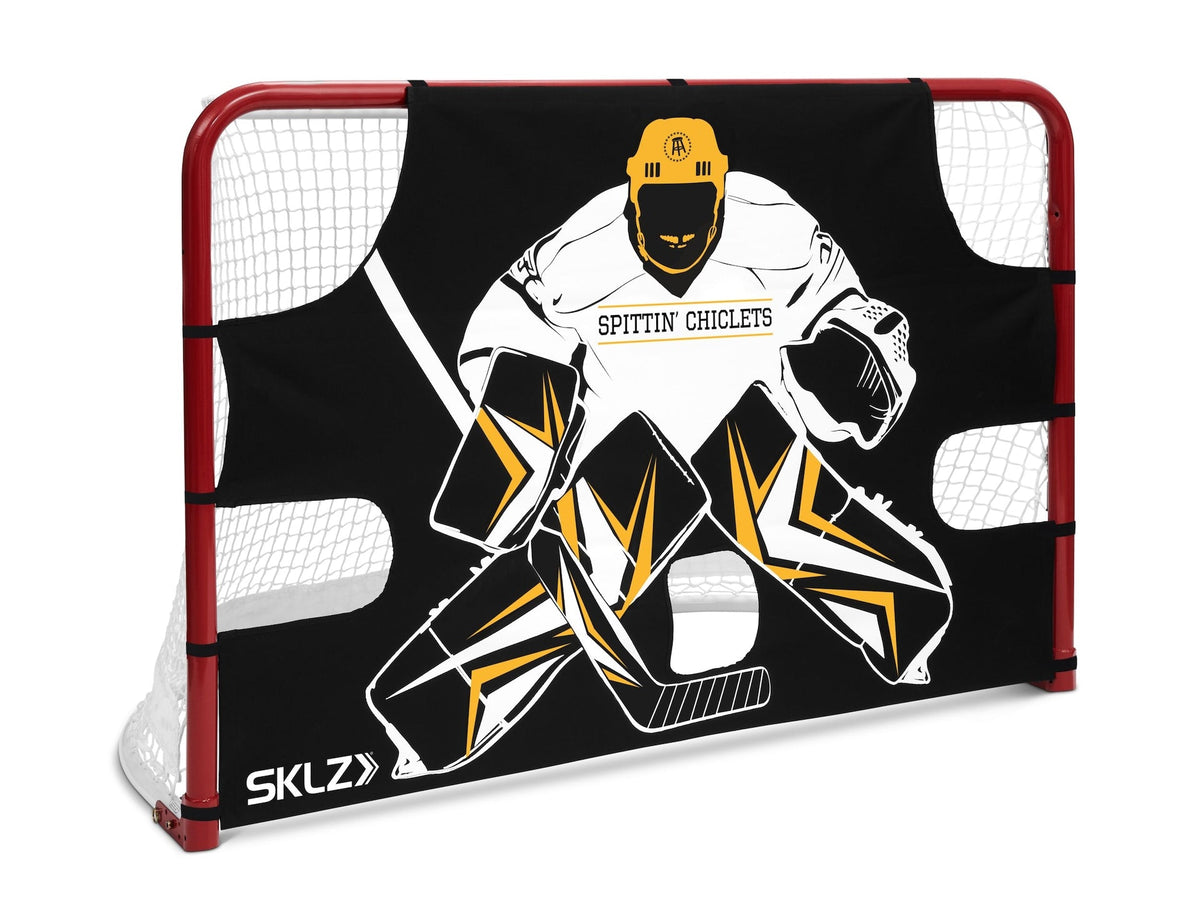 x Spittin' Chiclets 72-in Hockey Puck-Ready Shooter Tutor