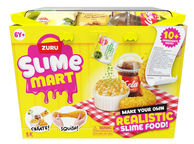 Small Shopping Basket, Series 2, Fast Food, Yellow R7746