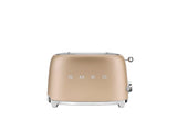 50's Retro Style Wide Slot Pop Up Electric Toaster with 6 Settings, 2-Slice, Champagne