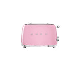 50's Retro Style Wide Slot Pop Up Electric Toaster with 6 Settings, 2-Slice, Pink