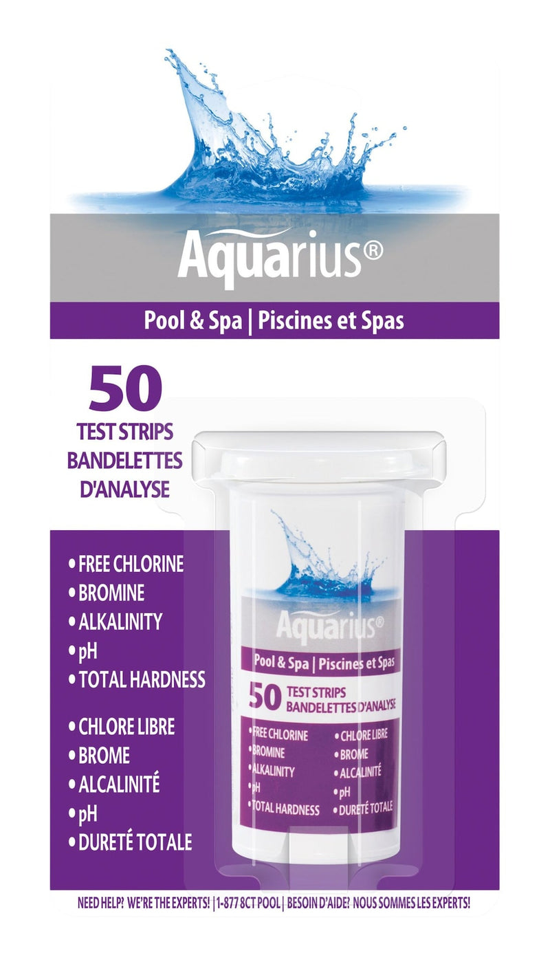 Sodium Chloride Pool & Spa Test Strips, 50-pk T7753