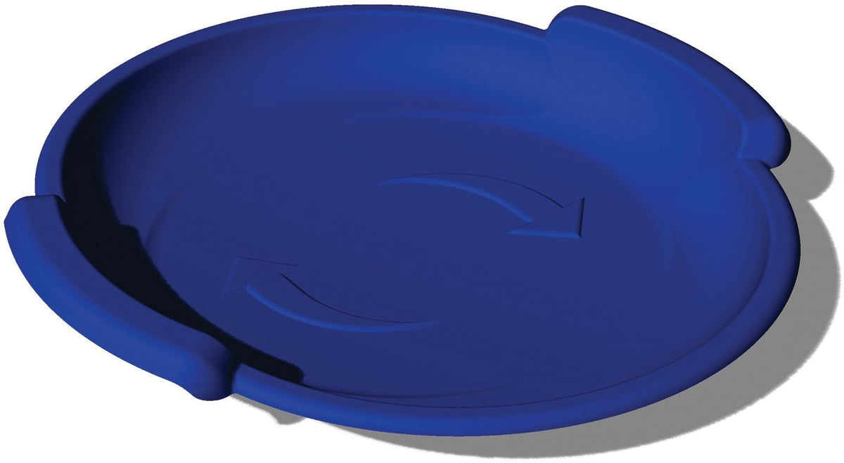 Spiral Kids' 1-Person Lightweight Plastic Winter Snow Saucer Sled/Toboggan
