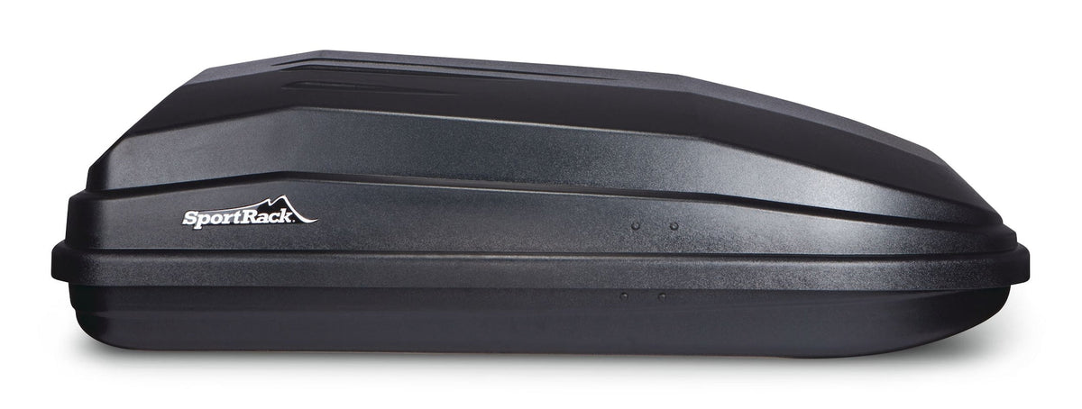 Vista SR7018 Rectangle-Shaped Roof Top Cargo Box, Lockable, X-Large, Black