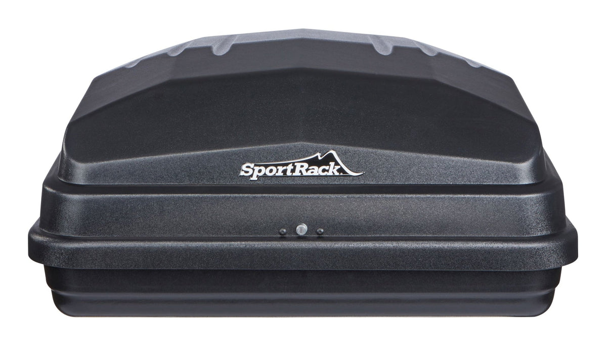 Vista SR7018 Rectangle-Shaped Roof Top Cargo Box, Lockable, X-Large, Black