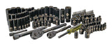 Professional Grade Black Chrome Socket Set, 99-pc, SAE/Metric