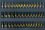 Professional Grade Black Chrome Socket Set, SAE/Metric, 427-pc