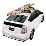 Roof Top Universal Rack Pad & Luggage Carrier System, Adjustable with 2 Tie-Down Straps, Black