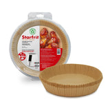 Round Non-Stick Parchment Paper Air Fryer Liner, 50-pk