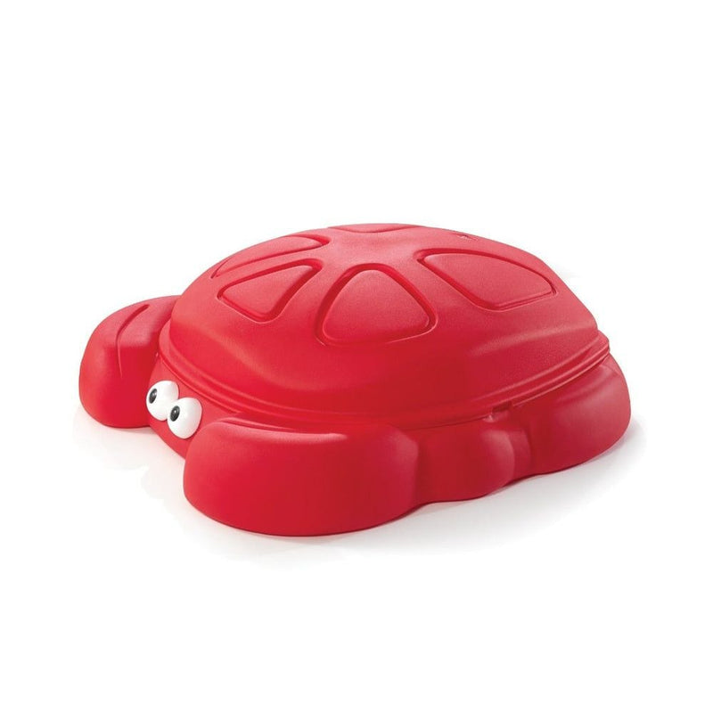 Sandbox for Kids, 4 Seats, Ages 1+, Plastic, Tan T8381