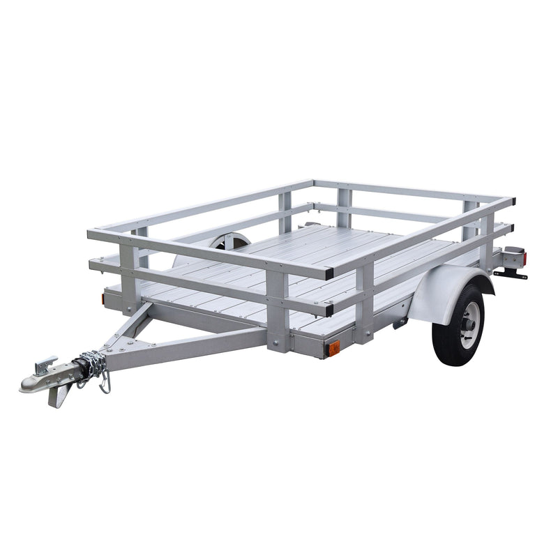 4x6-ft Rail Side Galvalume Plus Kit Trailer K2928