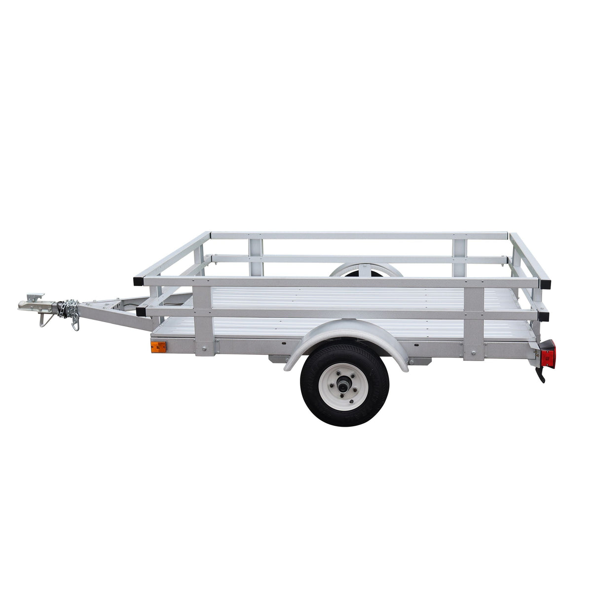 4x6-ft Rail Side Galvalume Plus Kit Trailer