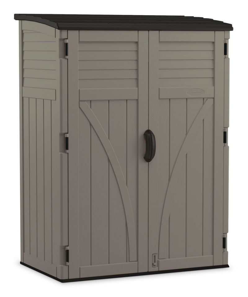 Outdoor Vertical Storage Shed, Stoney Grey, 404-Gal K3709
