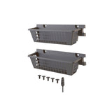 Resin Basket Shed Accessory with EZ Bolt, 2-pk