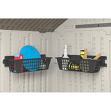 Resin Basket Shed Accessory with EZ Bolt, 2-pk