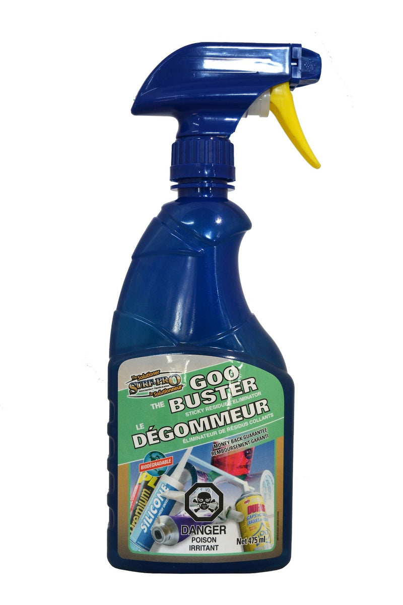The Goo Buster Multi-Purpose Sticky Residue, Glue & Adhesive Remover, 475-mL Z9377