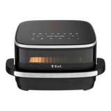 Easy Fry XL Surface Air Fryer, 10-in-1, Large Air Fryer, Super-Sized Cooking Surface, Compact Format, 4L / 4.2Qt, Black