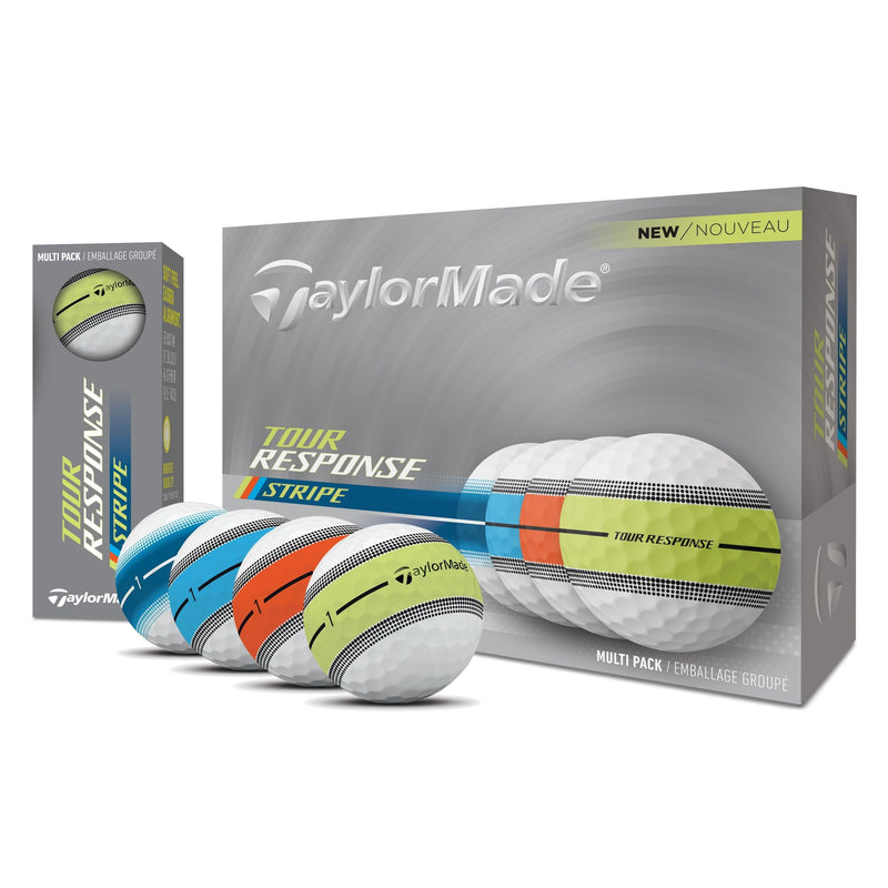 TM25 Tour Response Stripe Golf Balls Multi-Pack, White M772