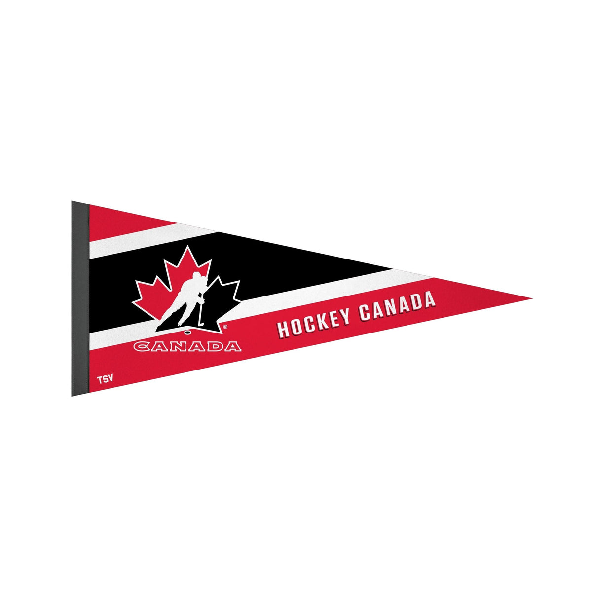 Hockey Felt Pennant For Hockey Fans/Collectors, 12-in x 30-in