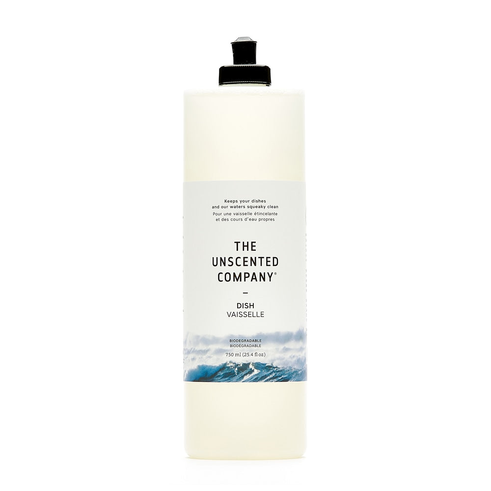 Liquid Dish Soap, Unscented, 750-mL